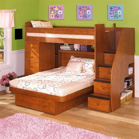 full size l shaped bunk beds|l shaped bunk bed rustic.